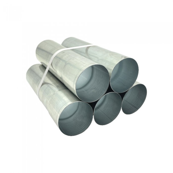 5er Pack Aluminium Fallrohr DN60 rund Länge: 2 Meter