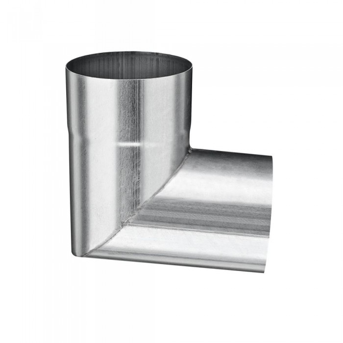 Aluminium Rohrwinkelbogen rund DN80 / 87° Grad