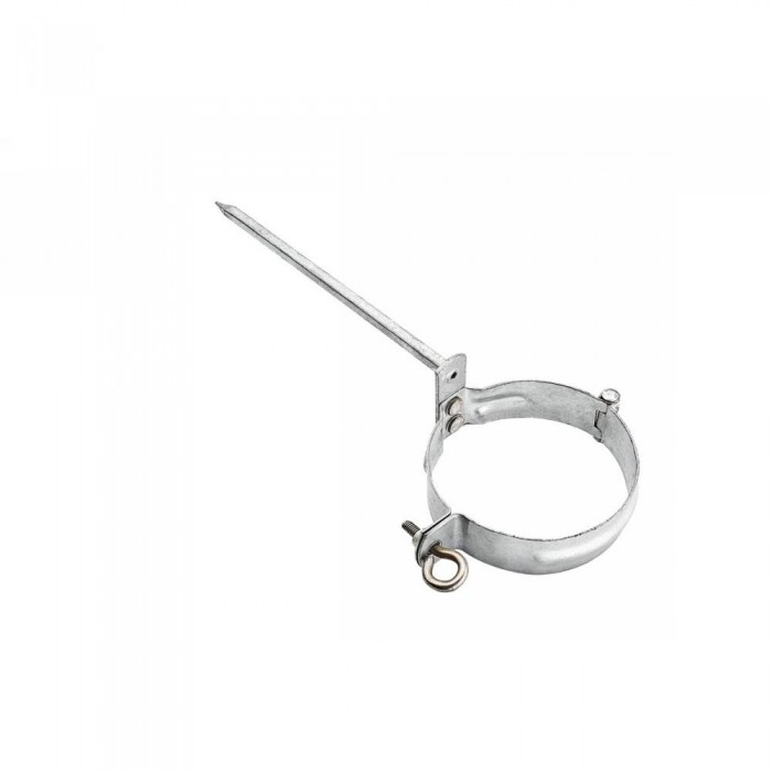 Fallrohrschelle mit Schlagstift 200 mm DN150 aus Stahl, verzinkt