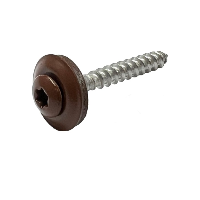 Spenglerschraube aus Edelstahl Braun 4,5 mm / 25 mm