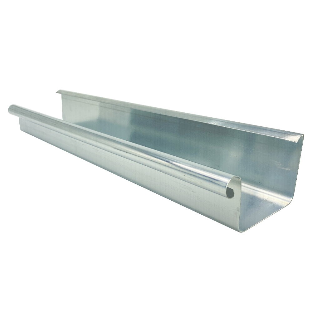 Aluminium Dachrinne kastenform RG200 Länge 3,0 Meter -  -  Die Nr. 1 für Dachentwässerung und Blechkantprofile.