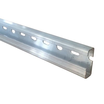 Aluminium-Steckschiene für Steckrinne und Drehhalter