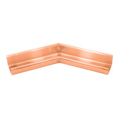 Kupfer Innenwinkel gelötet für kastenförmige Dachrinne RG250 Winkel 120° Grad