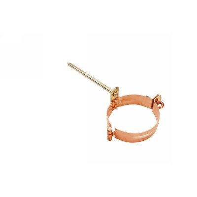 Kupfer Fallrohrschelle mit Schlagstift 140 mm DN50
