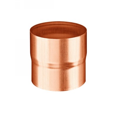 Kupfer Winkelbogen 60 mm mit 87 Grad Rohrwinkelbogen für Kupfer Regenrohre in DN 60 Rohrwinkel mit Einsteckfase für einfache Montage