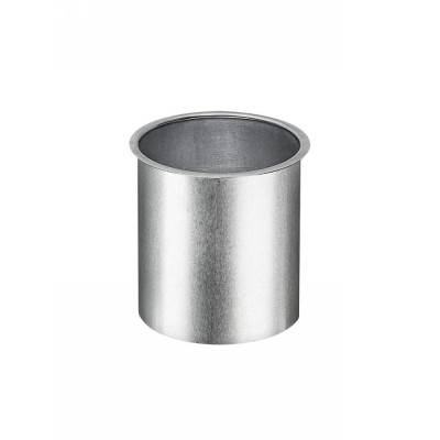 Aluminium Lötstutzen glatt für Kastenrinne RG280 und Fallrohr DN80