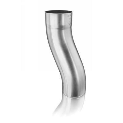 Aluminium Sockelknie / Etagenbogen rund DN76