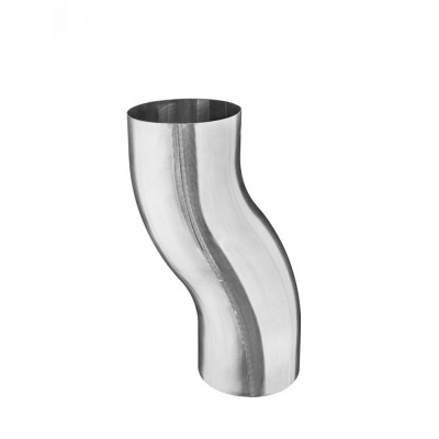 Aluminium Sockelknie / Etagenbogen rund DN87