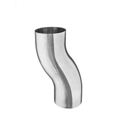 Aluminium Sockelknie / Etagenbogen rund DN120
