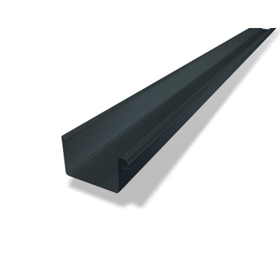 PREFA Fallrohr DN100 / Länge 1,5 Meter Schwarz P.10 -  -  Die Nr. 1 für Dachentwässerung und Blechkantprofile.