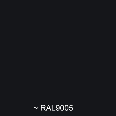PREFA Rinnenhalter halbrund RG400 Schwarz P.10