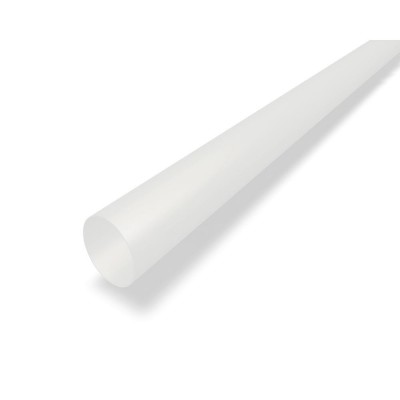 PREFA Fallrohr DN100 / Länge 2 Meter Weiß