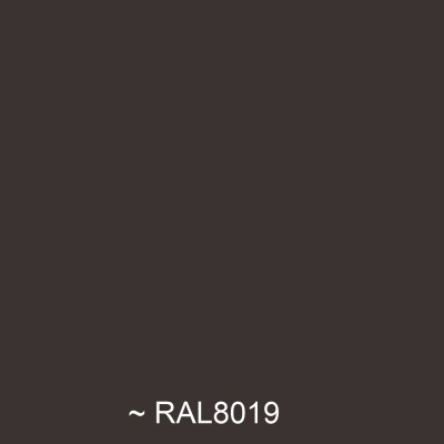 PREFA Rohrschelle für Standrohr DN80 Nussbraun P.10