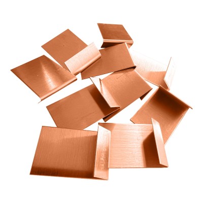 Hafter für Dachbleche aus Kupfer 10 Stück