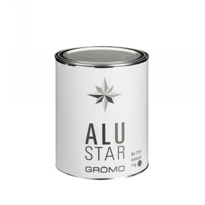 GRÖMO ALUSTAR Ausbesserungslack - SX - Weiß 1 kg